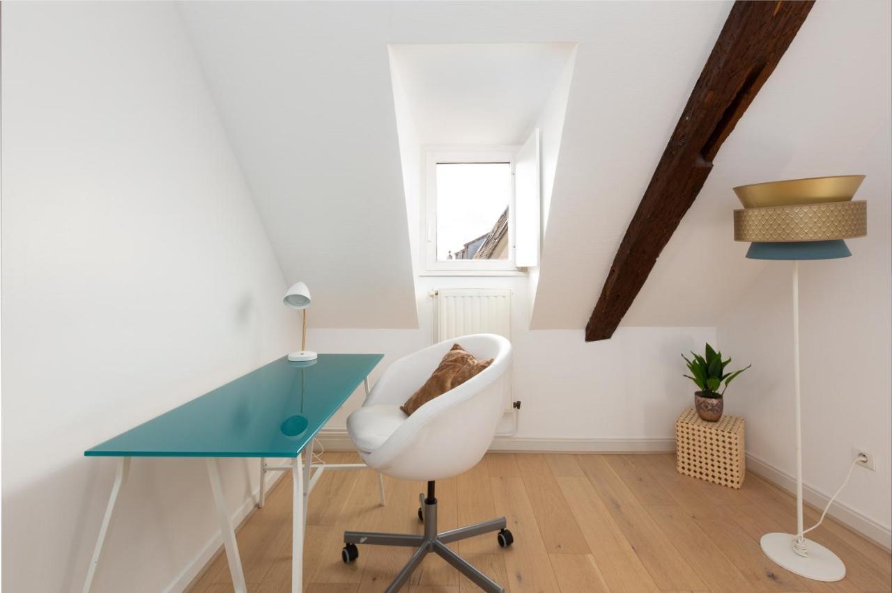 Petite France-Cathedrale, Duplex 100M2- 3 Chambres Straßburg Exterior foto